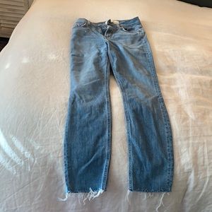 Brand new reformation light wash jeans.